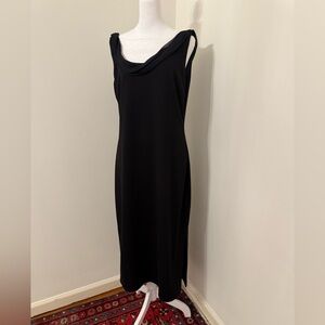 Elegant black dress Elie Tahari Size 14